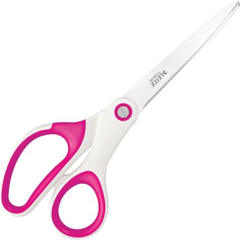 Leitz 5319-20-23 Forbici universali Destrimani Bianco-Rosa (1/5)