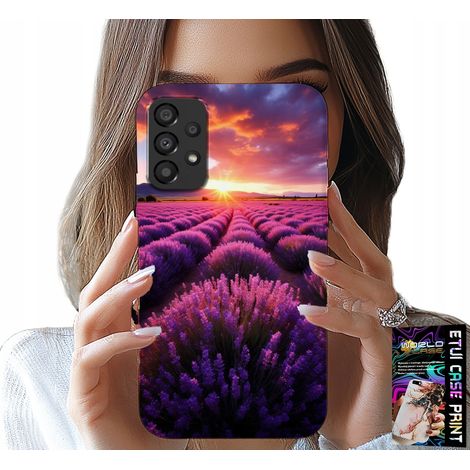 Hülle für Samsung Galaxy A53 5G – Lavendelfeld, wunderschöne Landschaften, Muster (1/5)