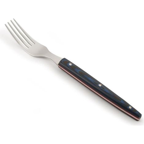 ARCOS 373923 12 Pzas. TENEDOR CHULETERO THE ORIGIN MICARTA AZUL 220 MM (1/5)