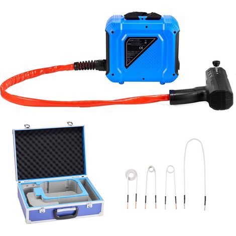 Décapiteur de Boulons par Induction, 1800W 230V, Outil Portatif de Chauffage pour Vis Rouillées, Kit avec 4 Bobines et Coffret, Réparation Auto (1/5)