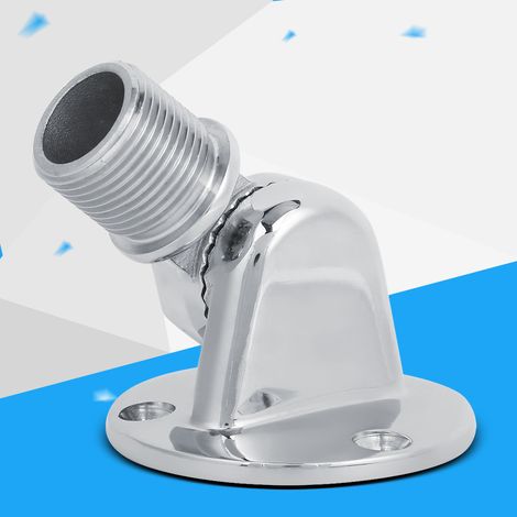 Support de base d'antenne de bateau en acier inoxydable 316 haute dureté avec tête filetée 25 mm (1/5)
