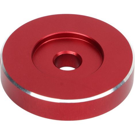Adaptateur pour Platine Vinyle en Aluminium, Accessoire Tourne-disque RPM Rouge (1/5)