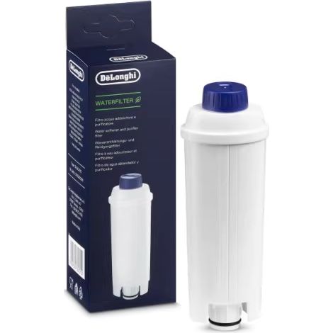 DeLonghi ECAM Filtre à Eau Original pour Machine à Café Automatique, Accessoire Compatible Série ECAM, Blanc
