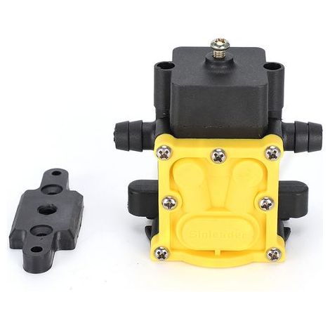 Pompe à diaphragme 12V pour pulvérisateur agricole et jardin, accessoire de pompe à eau électrique durable avec raccords doubles Type D. (1/5)