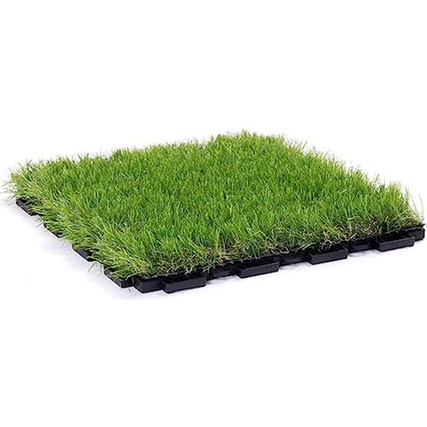 Prato Sintetico a Mattonella - 30x30cm - 30mm - Conf.9pz - PSMA303030VER