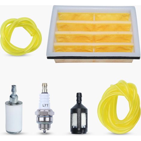 Kit Filtre Carburant & Bougie & Tuyau & Ligne de Carburant pour Husqvarna 261 262 268 272 394 Tronçonneuse Pièces (1/5)