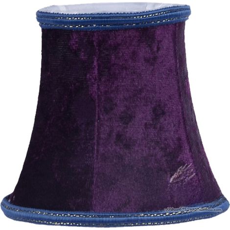 Abat-jour en cristal pour lampe de lustre, abat-jour en tissu, vert, rouge, gris, flanelle, accessoires d'éclairage (1/5)