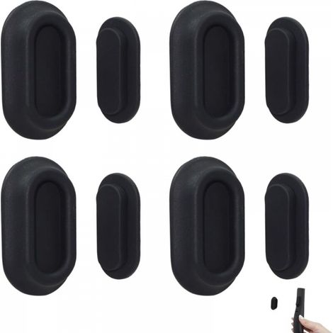 Support de télécommande magnétique, lot de 4, en silicone, à prise solide, pour téléviseur, ventilateur et climatisation (1/5)