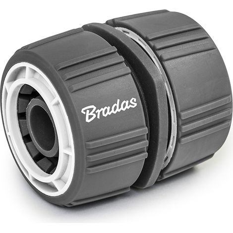 Conector de manguera Bradas de 3/4" x 3/4" / línea blanca suave