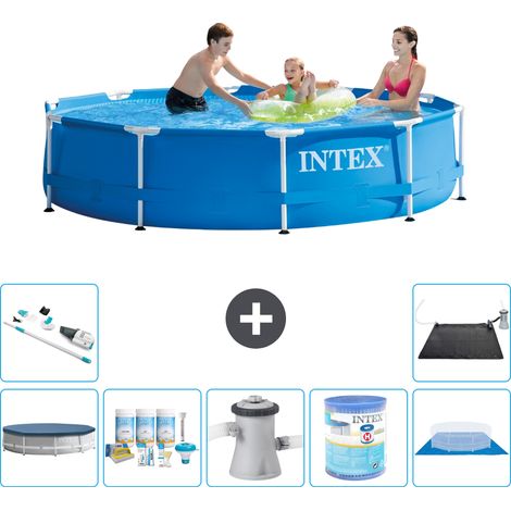 Intex Piscine Tubulaire Ronde - 305x76 cm - 8-pièces  S41515 (1/5)
