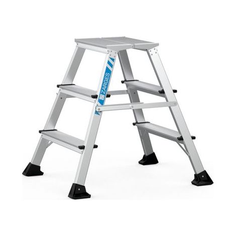 Zarges XLstep P - Podest schmal 2 x 3 Stufen (1/2)