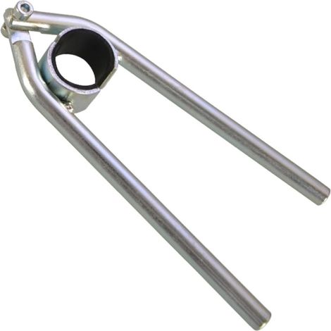 Support de Bureau pour Panneau Perforé 2 Pièces Connecteur Latéral sans Perçage Accessoires pour Rangement Bureau Installation Facile (1/5)