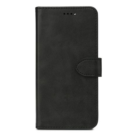 Funda para teléfono móvil eSTUFF ES67340003-BULK con solapa, color negro. (1/4)