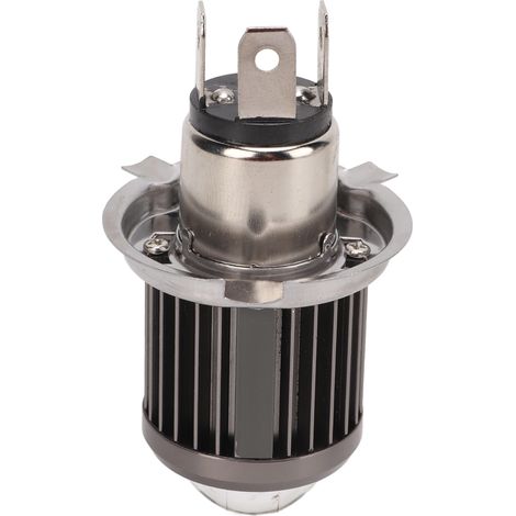 Phare Moto LED Ampoule Motard Feu de Croisement Route Double Couleur Universel 10-30V (1/5)