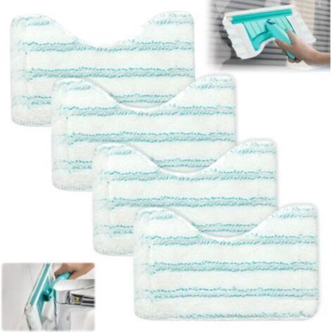 Lingettes en microfibre pour nettoyant salle de bain Micro Duo - Accessoires de rechange Leifheit - Détachage intensif, lot de 4 (1/4)