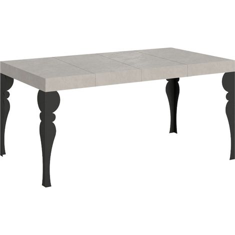 Tavolo Allungabile 120/380x90 cm Paxon Premium Cashmere Gambe Antracite