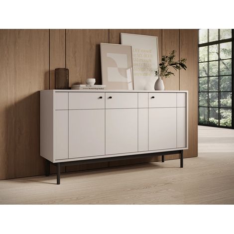 AX LIVING Kommode für Kleidung Cypressa K154 154 cm Modern in Kaschmir
