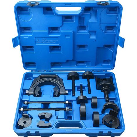 Kit de herramientas para la extracción de bujes del eje trasero para Toyota Corolla, Camry, Yaris y Avensis, extractor e instalador de bujes de suspensión trasera.