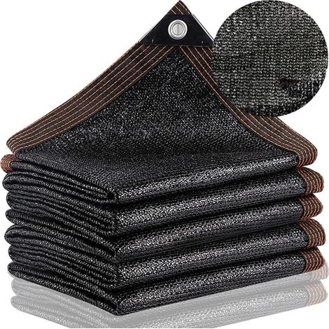 Schattierungsnetz, 3x4m Sonnenschutznetz, 95% UV-Schutz, winddicht, zum Abdecken von Pflanzen, Gewächshäusern, Gärten, Pergolen, Terrassen und Rasenflächen