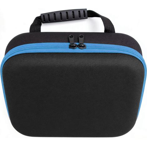 Coffret outillage EVA rigide sac transport portable bleu clair pour perceuse sans fil ciseaux électriques (1/4)