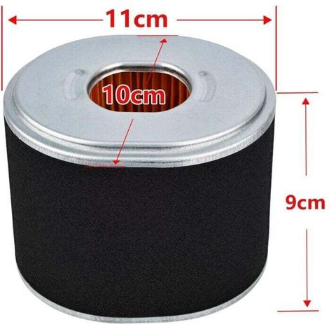 Filtre à Air pour Honda GX340 GX390 188F 190F 11HP 13HP Moteur Essence 4 Temps Générateur Pompe à Eau (1/3)