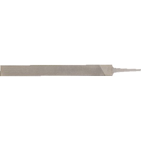 Bahco Mühlsägefeile mit einer runden Kante, extradünn, Halbschlichthieb, ohne Heft, 200 mm (1/2)