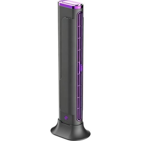 Ventilatore portatile – Torre compatta alimentata tramite USB, raffreddatore d'aria personale senza pale ricaricabile, unità silenziosa da terra, per la circolazione dell'aria in ufficio, dormitorio e (1/5)
