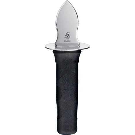 Triangle coltello per ostriche con paramani in acciaio inox