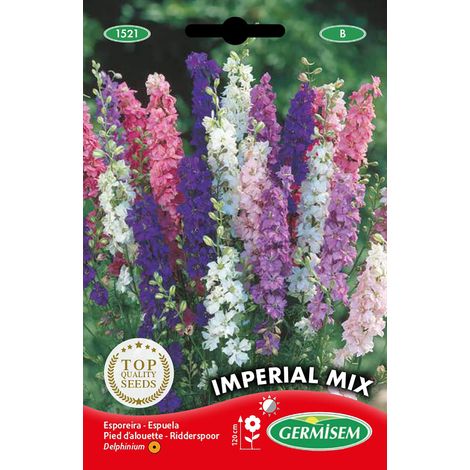 Graines de Larkspur 1.5 g EC1521 Multicolore
