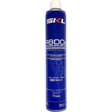 Gas refrigerante R600A 420GR (1/3)