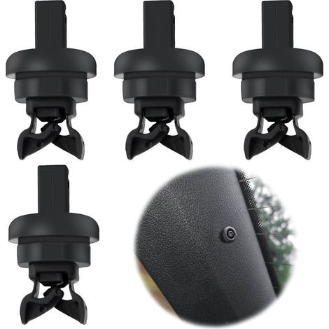 Pack of fastening clips for the parcel shelf, suitable for Renault Clio/Megane, Qashqai and Nissan Scenic (part number 7705099001, 8200675047). (1/3)