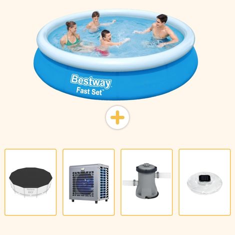 Bestway Bestway Fast Set Ronde - 366x76 cm - 5-pièces S106 (1/5)