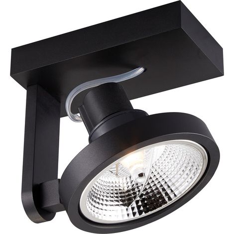Zumaline MASTER Spot simple, noir, GU10/ES111
