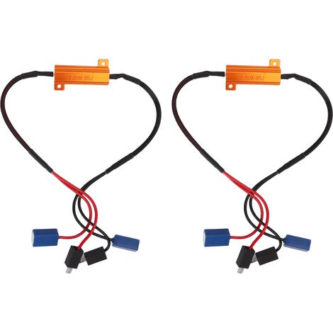 Lot 2 Résistances LED Décodage Précis Conception Intégrée Portable Anti Corrosion (1/5)