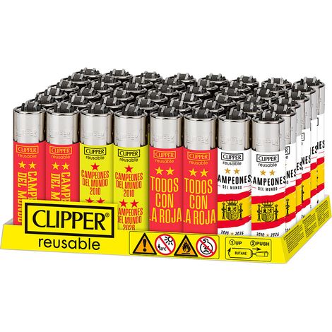 Briquet Cp11r, Espagne, Champions Du Monde 2026, Modèles Assortis, 48 Unités, Présentoir