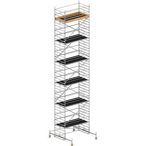 Layher Rollgerüst Uni Breit P2 13,38m AH (1/4)