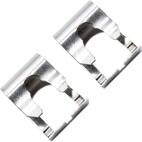 de 2 clips en acier inoxydable pour essuie glaces de voiture