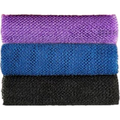 Peeling-Badetuch – 3-teilig – 80 x 30 cm – 30 g – Netz-Badetuch – Weiches Badetuch – Reinigungs-Badetuch – Waschlappen – Für die Reinigung – Unisex (1/5)