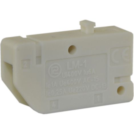 Interruttore di finecorsa LM-1 con paraurti (1/4)