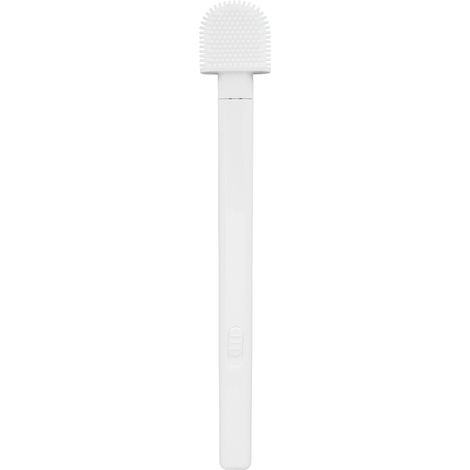 Balai de toilettes portable en silicone, kit de nettoyage pour salle de bain, outil pour maison hôtel et lieux publics (1/5)
