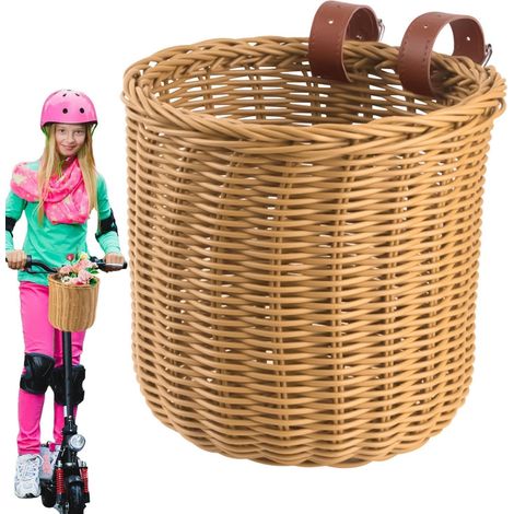 De V lo pour Filles Panier De Stockage Simili Rotin Grand (1/5)