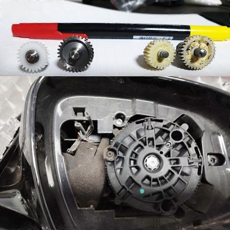 Moteur de marche arrière pliable et durable pour voiture, engrenage métallique 30T pour K3 K5 FC260SD14270 Villa-Gear A- (1/4)
