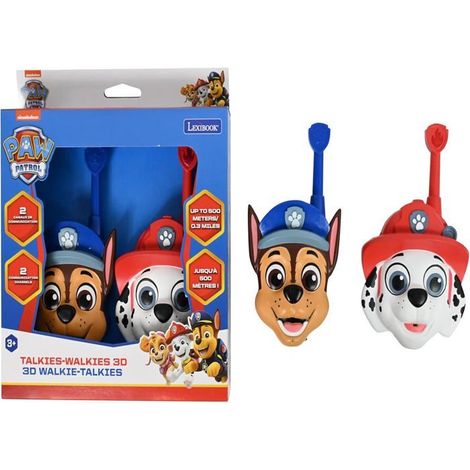 Talkies Walkies 3D Lexibook Paw Patrol Pat'Patrouille (1/3)