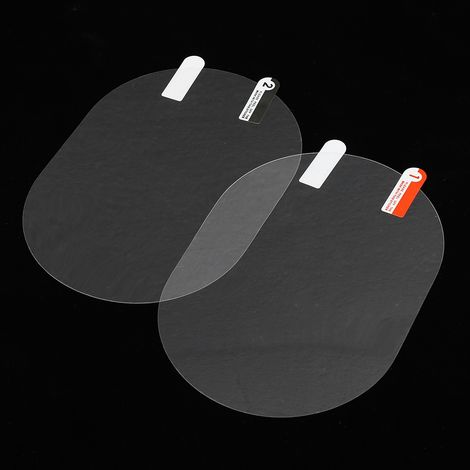 Regenschutzfolie für Auto-Rückspiegel, 2 Stück, 100 x 145 mm, unsichtbarer Antibeschlagschutz (1/5)