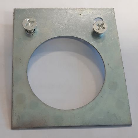 1PZ PIASTRINA CON VITI X FORNELLONE GAS 40X40