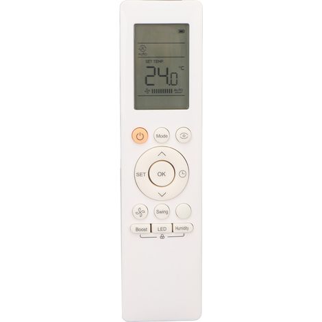 Mando A Distancia Para Aire Acondicionado - RG10L1 C2HS BGEF - Compatible Con Aire Acondicionado Midea - 1 Unidad (1/5)