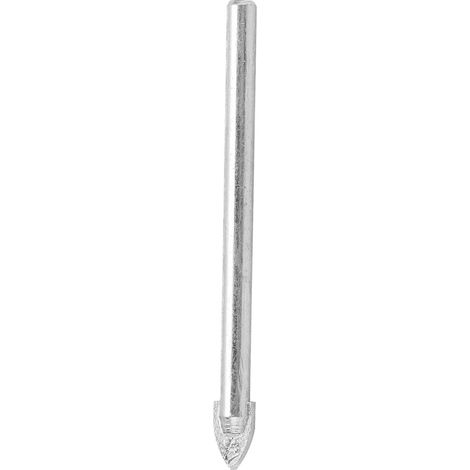 Foret carrelage céramique triangulaire 6mm, carbure pour marbre, verre, mur, accessoires industriels, perçage précis, lot professionnel (1/5)