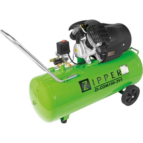 Vertical oil free 1 cylinder compressor 50 lt 230 v ZIPPER zi-com50-10