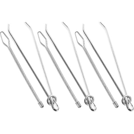 Outil de remplacement élastique pour cordon de serrage de sweat-shirt (6 pièces en métal) (1/5)