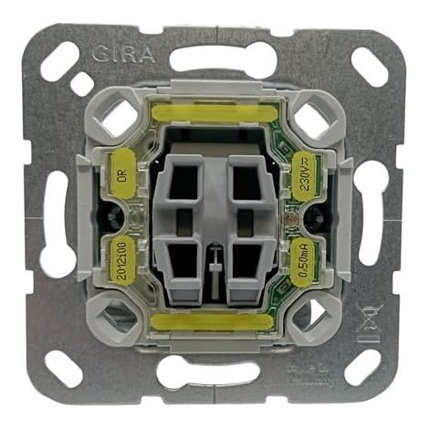 GIRA 313600 INTERRUPTEUR VA-ET-VIENT DE CONTRÔLE 2 VOIES IP20